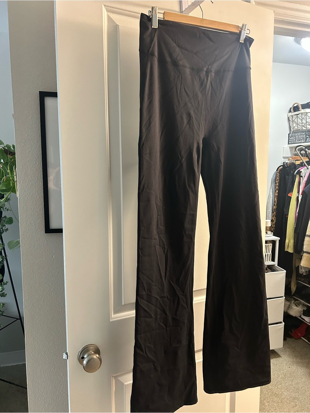 NikeSKIMS flare legging black